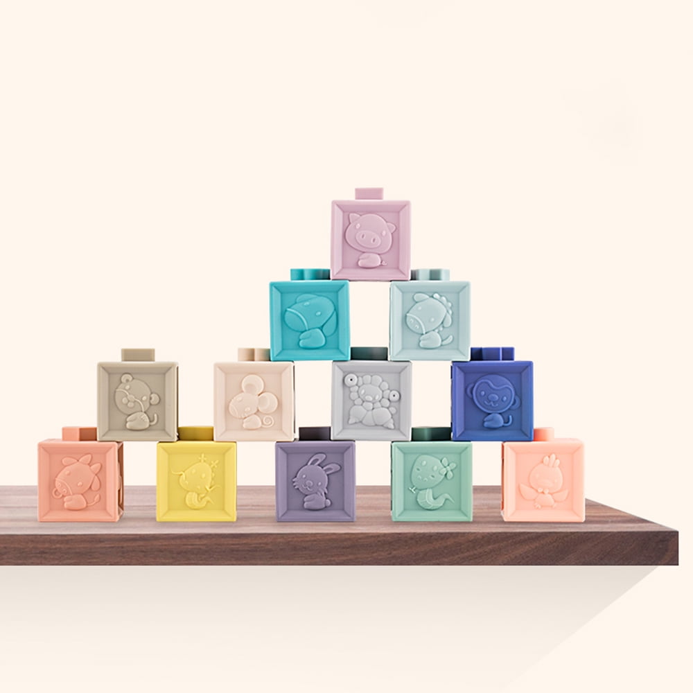 12pcs baby building blocks toy