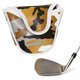 thumbnail image 1 of Cubierta de cabeza de putter de golf, equipos de golf, cubierta de cabeza de palo de golf liviana, cubierta de cabeza de putter de golf de cuero PU , Amarillo camuflaje Baoblaze Cubierta de putter de mazo de golf, 1 of 8