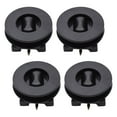thumbnail image 1 of 4 piezas de clips para alfombras de coche, abrazadera de agarre de fijación, hebilla antideslizante para alfombras, abrazadera de fijación Negro, 1 of 8