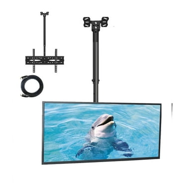 Bricologht Ceiling Mount Tilt Swivel TV Mount