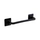 thumbnail image 2 of Paquete de 2 armarios impermeables para cocina y baño, toallero sobre armario, toallero montado en la pared, soporte para toallero, colgador decorativ Corto Negro Blanco BLESIY Estante de trapo, 2 of 8