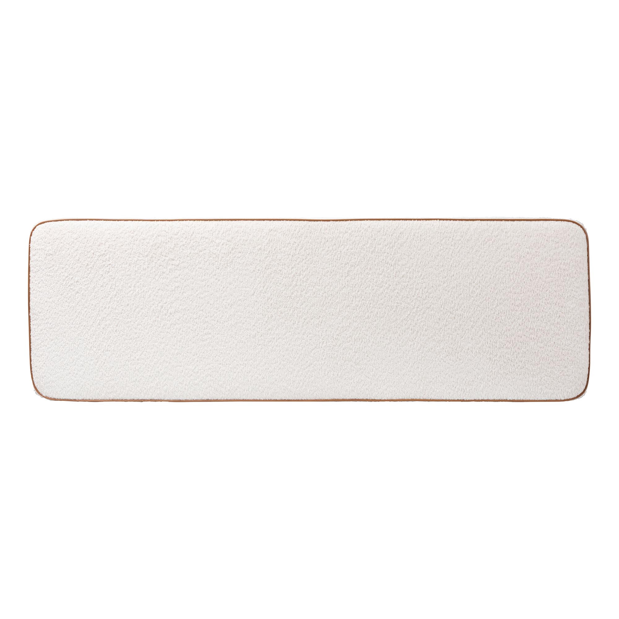 Baxton Studio Belden Modern Wall-Mounted Headboard, Queen, White