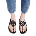 thumbnail image 3 of Tory Burch Miller Cloud Women's Leather Ergonomic Slide Sandals, 3 of 7
