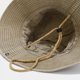 thumbnail image 4 of Upf 50 Sombrero para el sol Sombrero de protección solar, Sombrero de pesca, Sombrero de caza para hombres Mujeres Playa Montaña, Caqui Feliz Sencillez, 4 of 5