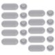 thumbnail image 5 of 20 piezas de almohadillas amortiguadoras para tapa de inodoro, prácticas juntas silenciosas para asiento de inodoro., 5 of 7