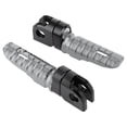 thumbnail image 3 of Rest Riding Accessory Pair Of Front Foot Pegs Aluminum Alloy Pedals Fit For   Z125 PRO Z250/SL Z400 Z900Titanium, 3 of 8