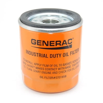 070185DS & 070185B 3 Pk UGP Oil Filter for Generac 070185D Generators to 22kw 