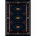 thumbnail image 2 of Milliken Signature Area Rug PRAIRIE STAR SAPPHIRE Prairie Star Sapphire 5' 4" x 7' 8" Oval, 2 of 3