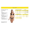 thumbnail image 3 of Body Glove Women's Standard Smoothies Flirty Surf Rider Solid Bikini Bottom Swimsuit, Sunset, X-Large, 3 of 3