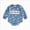 D54-Blue, variant on 3-6 Months Newborn Baby Boy Girl Romper Short Sleeve Duck Bodysuit Tops Baby Clothes For 0 3 6 12 18 24 Months Newborn Photography Green