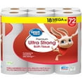 Great Value Ultra Strong Toilet Paper, 18 Mega Rolls