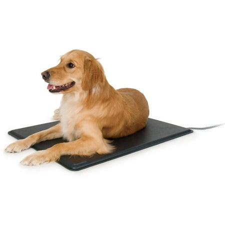 K&H Pet Products Lectro Kennel Dog Mat, Large, Black