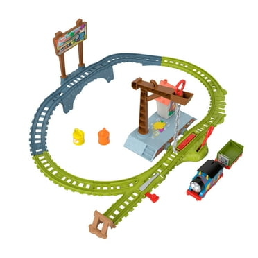 Thomas & Friends Paint Delivery Motorized Train and Track Playset for Preschool Kids