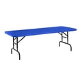 thumbnail image 5 of NPS 30" x 72" Height Adjustable Heavy Duty Folding Table, Blue, 5 of 5