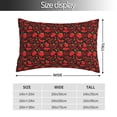 thumbnail image 2 of Kdxio Cotton Pillow Cases 16"x24" Pillowcases,Soft and Breathable Bedroom Pillow Cases-Tomatoes And Chili, 2 of 8