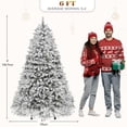 thumbnail image 3 of XWSHYW Decoraciones para El Hogar Árbol de Navidad Artificial Copos de Nieve Preinstalado Productos de Decoración Navideña para Supermercados Decoración para Fiestas En El Hogar, 3 of 6