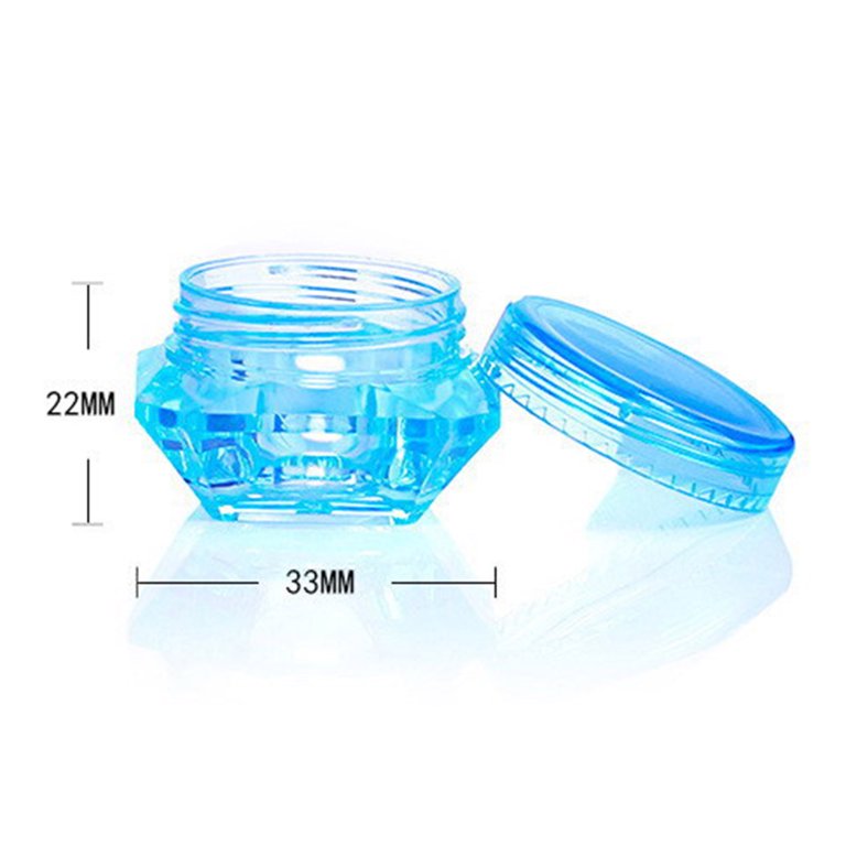 20pcs 2ml Silicone Containers With Various Colors For Storing Creams,  Balms, And Other Cosmetics, Perfect For Sample Packaging And Organizing