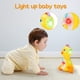 thumbnail image 2 of Juguete musical para bebés con forma de pato, Tsomtto, bailando, gateando, barriga, 2 of 6
