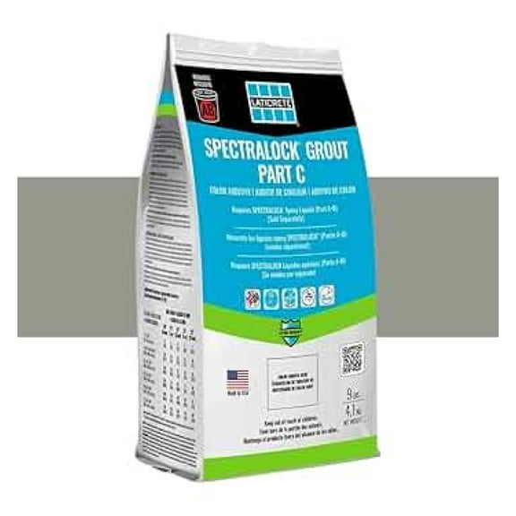SPECTRALOCK Grout Part C Natural Grey 9LB - Epoxy Grout Colorant for PRO & 2000IG Liquids