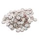 thumbnail image 2 of 100 cuentas espaciadoras redondas para hacer joyas, 12 mm, espaciadores de cuentas de cristal de estrás para pulseras, bolígrafos, manualidades DIY., 2 of 7