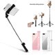 thumbnail image 2 of Bluelans xt10 Bluetooth inalámbrico telescópico compatible con el trípode del palo de selfie del teléfono remoto, 2 of 5