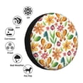thumbnail image 5 of ZNDUO Watercolor Flower Plants Pattern Spare Tire Cover, Universal Spare Tire Wheel Covers 17 inch, 5 of 8