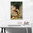 thumbnail image 2 of ARTCANVAS Italian Lovers Canvas Art Print by William-Adolphe Bouguereau - Size: 26" x 18" (1.50" Deep), 2 of 9