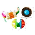 thumbnail image 6 of Vibrant Life Rattle, Roll and Scratch Cat Toys, 3 Count, 6 of 8