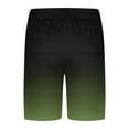 thumbnail image 4 of UVEASISHA Track Suit for Men 2 Piece Outfits Big and Tall Stretch Workout Sets Trendy Gradient Tee Tops and Short Set Army Green XXXXXL, 4 of 7