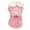 B, variant on Pet Clothing Winter Warm Vest for Small Dogs with Soft Padding and Bow Dressy D Ring Fuzzy Collar Cozy Outerwear for Indoor and Outdoor Use