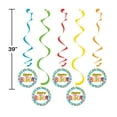 thumbnail image 2 of Party Central Club Pack of 30 Vibrantly Colored Birthday Themed Dizzy Danglers 39", 2 of 2