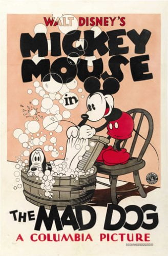 WALT DISNEY 11 X17 MOVIE HIGH GLOSS POSTER MICKEY MOUSE IN YE OLDEN DAYS 