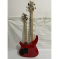 thumbnail image 3 of Ktone Double Neck Electric Guitar, Red with Bass & Padded Gig Bag, 3 of 4