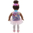 thumbnail image 2 of Doll Backpack Casual Mini Zipper Backpack Doll Accessory Bag for 18in Doll, 2 of 5
