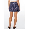 thumbnail image 5 of Celebrity Pink Women's Ruffle Trim Mini Skirt, XS-XXXL, 5 of 7