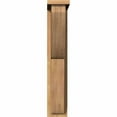thumbnail image 2 of 5 1/2"W x 14"D x 30"H Crestline Smooth Corbel w/Backplate, Western Red Cedar, 2 of 9