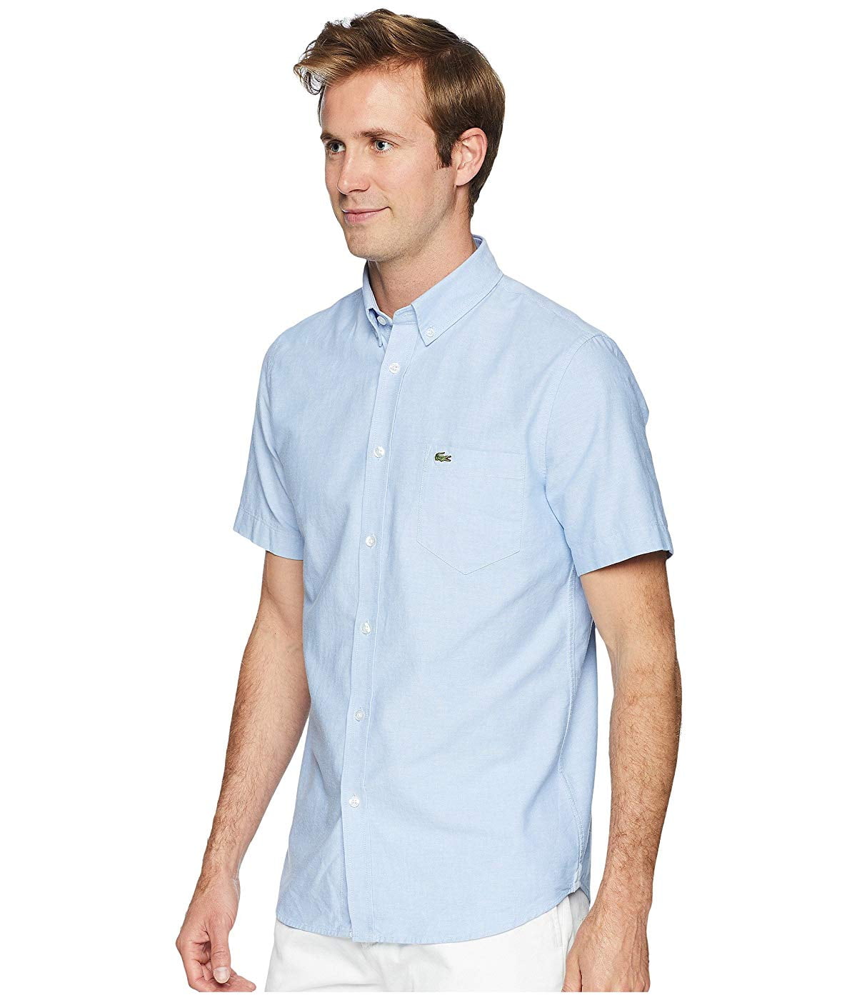 lacoste button down polo