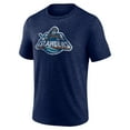 thumbnail image 2 of Men's  Navy New York Islanders Wraparound Tri-Blend T-Shirt, 2 of 3