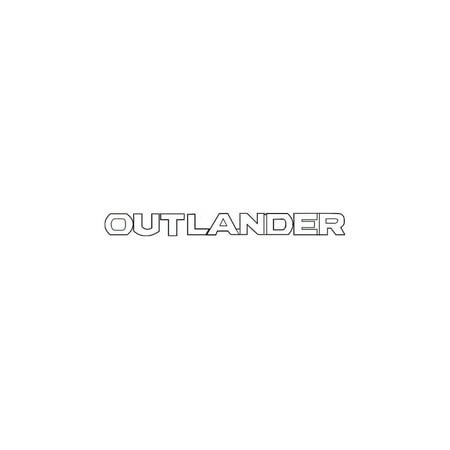 Genuine OE Mitsubishi Nameplate - 7415A196 Fits select: 2011-2021 MITSUBISHI OUTLANDER SPORT, 2008-2013 MITSUBISHI OUTLANDER