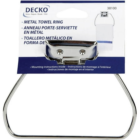 - Decko 38100 Basics Metal Towel Ring