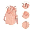 thumbnail image 6 of QccHieUs Water Bottle Holder Crossbody Bag Portable with Side Pocket Bottle Carrier Sling Pink, 6 of 9