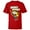 Red, variant on Channel Big City Greens Cricket Bingo Bango - Short Sleeve T-Shirt for Kids -Customized-Athletic Heather