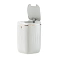 thumbnail image 4 of Cubo de basura automático con sensor de movimiento, inteligente, con tapa, grande Blanco y dorado 24L, 4 of 9