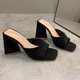 thumbnail image 4 of Amzcrzy Zapatos de mujer,Zapatos de mujer,Zapatillas de mujer, Sandalias de tacón alto con tacón grueso y minimalistas con estampado de leopardo para mujer Sandalias Mujer Zapatillas De Casa, 4 of 5