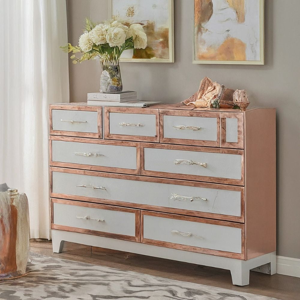 Colorantic | Furniture ROSE GOLD METALLIC Chalk Paint | Arts and Craft DIY Projects (32 oz)