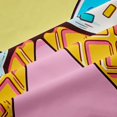 thumbnail image 5 of Manfei Watercolor Bowknot Blackout Curtains,Drippy Ice Cream Pattern Curtains Pack of 2 (42x84 Each), 5 of 6
