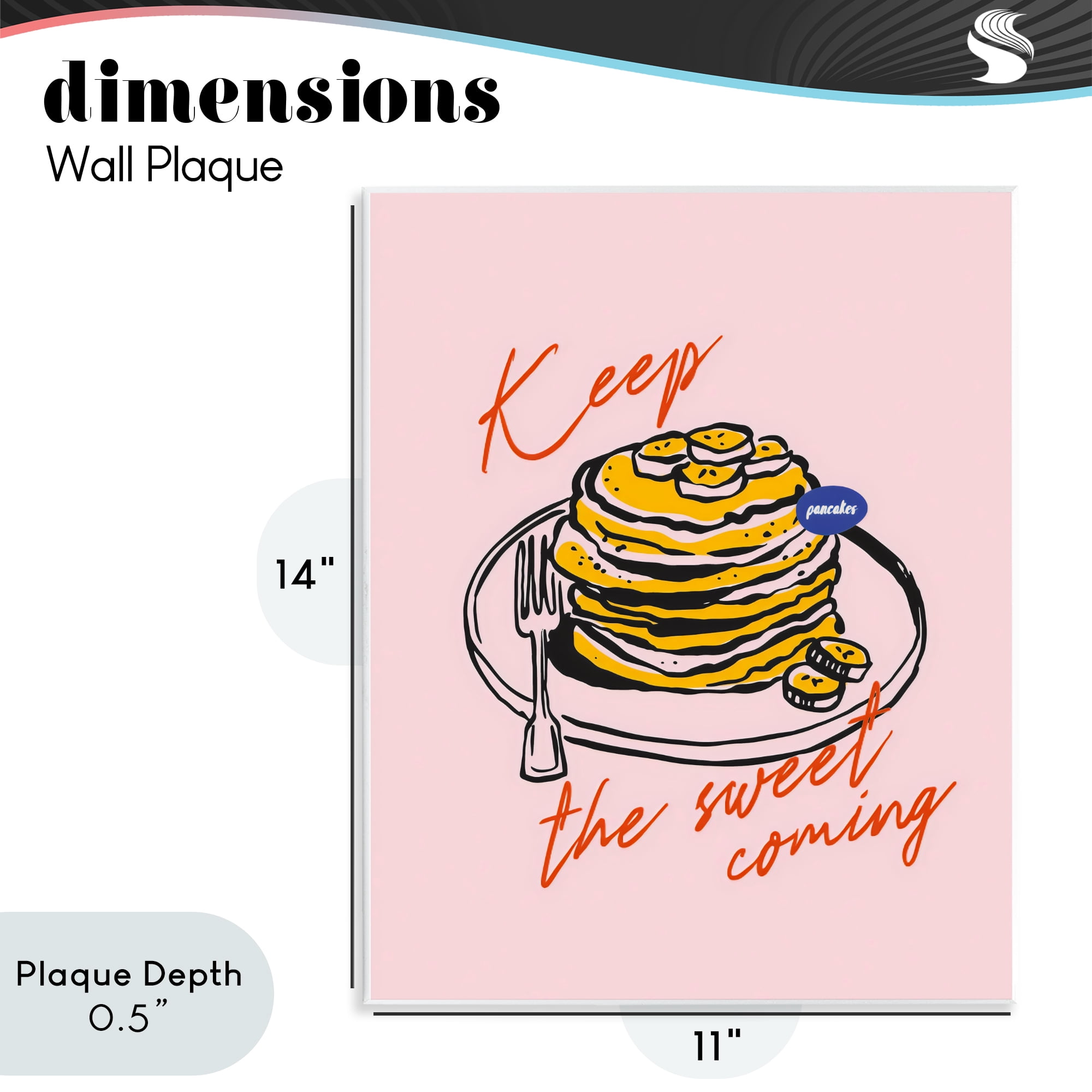 Stupell Industries Keep The Sweet Coming Wall Plaque Art, design by The Prints Vibe