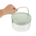 thumbnail image 3 of HAOANPlastic Salad Storage Container With Lid For Fridge Reusable Salad Prep Container Travel Salad Container For Lunch Food Organizer Container, 3 of 8
