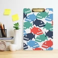 thumbnail image 6 of Coolnut Shark Clipboard, Acrylic Standard A4 Letter Size Clip Board with Low Profile Clip for Office, Classroom, Doctor, Nurse and Teacher Gifts, 6 of 7
