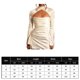 thumbnail image 2 of Vestidos de Fiesta Elegantes cheongsam vestido corto moda mini verano streetwear Cgtredaw Blanco T M para Mujer, 2 of 7